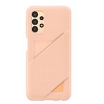 Samsung Zadní kryt s kapsou na kartu A13 5G Peach EF-OA136TPEGWW