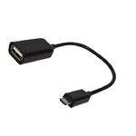 Sandberg adaptér OTG Micro USB samec > USB samica, černý 440-64