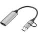 Sandberg HDMI Capture Link adaptér HDMI na USB-C/A, 4K/1080p 5705730136702