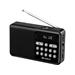Sandberg reproduktor FM radio + Bluetooth, dobíjecí, 15 h, 5 W, černá 5705730421181