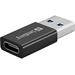 Sandberg USB-C/A DVD Drive, externí mechanika, černá 5705730136627