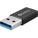 Sandberg USB-C/A DVD Drive, externí mechanika, černá 5705730136627