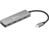 Sandberg USB-C to 4 x USB-C Hub 136-41