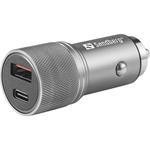 Sandberg USB nabíječka do auta, Car Charger 1x QC3.0 + 1x USBC 48W 5705730441509