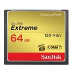 SanDisk CF 64 GB Extreme (120/85 MB/s, VPG20, UDMA7) 124094
