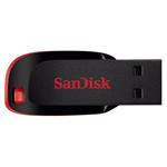 SanDisk Cruzer Blade - Jednotka USB flash - 128 GB - USB - černá, červená SDCZ50-128G-B35