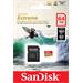 SanDisk Extreme microSDXC 64GB - 100MB/s R/60MB/s W, C10 U3 V30 UHS-I, Adapter SDSQXA2-064G-GN6AA