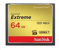 SanDisk Extreme - Paměťová karta flash - 64 GB - 567x - CompactFlash SDCFXSB-064G-G46
