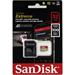 SanDisk Extreme - Paměťová karta flash (adaptér microSDHC - SD zahrnuto) - 32 GB - A1 / Video Class SDSQXAF-032G-GN6MA