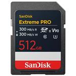 SanDisk Extreme PRO, 512GB SD UHS-II (V90) SDSDXDM-512G-GN4IN