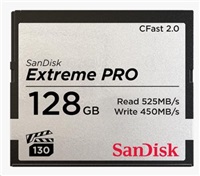 SanDisk Extreme Pro - Paměťová karta flash - 128 GB - CFast 2.0 SDCFSP-128G-G46D
