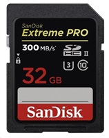 SanDisk Extreme Pro - Paměťová karta flash - 32 GB - UHS-II U3 / Class10 - 1733x/2000x - SDHC UHS-I SDSDXPK-032G-GN4IN