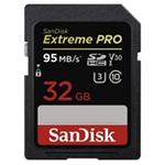 SanDisk Extreme Pro - Paměťová karta flash - 32 GB - Video Class V30 / UHS Class 3 / Class10 - 633x SDSDXXG-032G-GN4IN