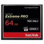 SanDisk Extreme Pro - Paměťová karta flash - 64 GB - 1000x/1067x - CompactFlash SDCFXPS-064G-X46