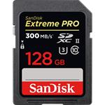 SanDisk Extreme PRO SDXC 128 GB 300 MB/s UHS-II SDSDXPK-128G-GN4IN