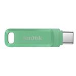 SanDisk Flash Disk 256GB Ultra Dual Drive Go, USB-C 3.2, Zelená SDDDC3-256G-G46AG