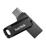 SanDisk Flash Disk 64GB Ultra Dual Drive Go, USB-C 3.2, Černá SDDDC3-064G-G46