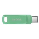 SanDisk Flash Disk 64GB Ultra Dual Drive Go, USB-C 3.2, Zelená SDDDC3-064G-G46AG