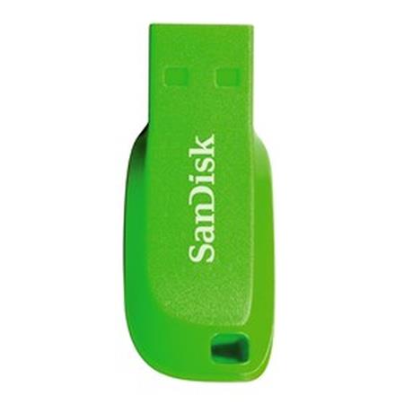 SanDisk FlashPen-Cruzer™ Blade 64 GB elektricky zelená SDCZ50C-064G-B35GE