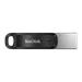 SanDisk iXpand Go - Jednotka USB flash - 256 GB - USB 3.0 / Lightning SDIX60N-256G-GN6NE