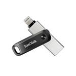 SanDisk iXpand Go - Jednotka USB flash - 256 GB - USB 3.0 / Lightning SDIX60N-256G-GN6NE
