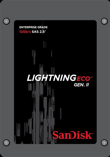 SanDisk Lightning II Ultra™ 400GB 12Gb/s SAS 2,5'' SSD R/W 980/740 MB/s, SDLTMDKW-400G-5CA1