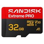 SanDisk micro SDHC Extreme PRO 32GB UHS-I U3 (100R/90W) + adaptér SDSQXCO-032G-GS6MA