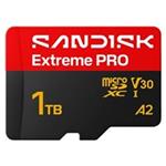 SanDisk micro SDXC Extreme PRO 1TB UHS-I U3 (250R/170W MB/s, UHS-I U3 V30) + adaptér SDSQXCJ-1T00-GS6MA