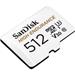 SanDisk MicroSDXC karta 512GB High Endurance (R:100/W:40 MB/s, C10, U3, V30) + adaptér SDSQQNR-512G-GN6IA