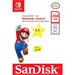 SanDisk Nintendo Switch Micro SDXC 256 GB SDSQXAO-256G-GNCZN