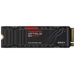 SANDISK OPTIMUS GX PRO 850X NVMe 4TB PCIe, Gen4, (R:7300, W:6600MB/s) s chladičem SDSP81400TAH-000E0
