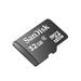 SanDisk - Paměťová karta flash - 32 GB - Třída 4 - microSDHC - černá SDSDQM-032G-B35