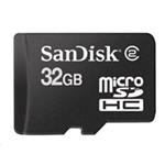 SanDisk - Paměťová karta flash - 32 GB - Třída 4 - microSDHC - černá SDSDQM-032G-B35