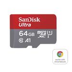 SanDisk Ultra 64GB microSD card for Chromebook 150MBps SDSQUAB-064G-GN6FA