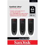 SanDisk Ultra 64GB USB 3x PACK SDCZ48-064G-G46T