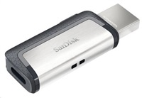 SanDisk Ultra Dual - Jednotka USB flash - 256 GB - USB 3.1 / USB-C SDDDC2-256G-G46