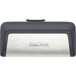 SanDisk Ultra Dual - Jednotka USB flash - 256 GB - USB 3.1 / USB-C SDDDC2-256G-G46
