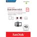 SanDisk Ultra Dual - Jednotka USB flash - 64 GB - USB 3.0 / micro USB SDDD3-064G-G46