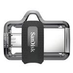 SanDisk Ultra Dual M3.0 - Jednotka USB flash - 256 GB - USB 3.0 / micro USB SDDD3-256G-G46
