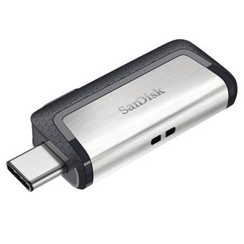 SanDisk Ultra Dual USB 64 GB flash disk, 150MB/s, USB3.1 typ C SDDDC2-064G-G46