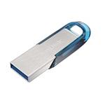 SanDisk Ultra Flair™ USB 3.0 128 GB tropická modrá SDCZ73-128G-G46B