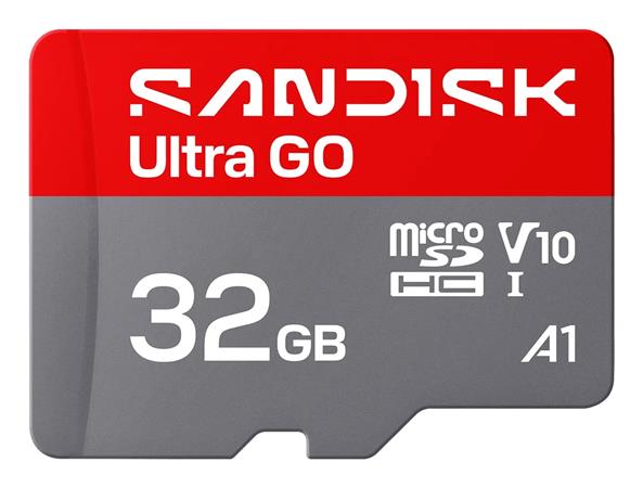 SanDisk Ultra GO microSDHC UHS-I Card 32GB MicroSD 120MB/s Read Full HD video SDSQUGN-032G-GN6MN