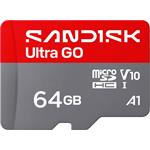 SanDisk Ultra GO microSDHC UHS-I Card 64GB MicroSD 140MB/s Read Full HD video SDSQUGN-064G-GN6MN