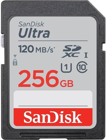 SanDisk Ultra GO SDXC UHS-I Card 256GB SD 190MB/s Read Full HD video SDSDUGN-256G-GN6IN