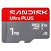 Sandisk Ultra PLUS micro SDHC karta 1TB UHS-I, V10, U1, C10, (200MB/s) SDSQUBQ-1T00-GN6MA