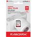 Sandisk Ultra PLUS SDXC karta 256GB UHS-I, V10, U1, C10, (200MB/s) SDSDUBQ-256G-GN6IN