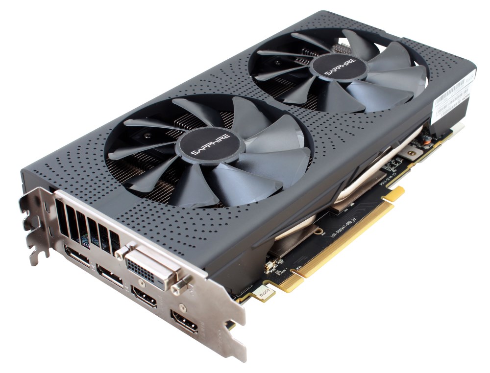 SAPPHIRE PULSE RADEON RX 570 OC / 4GB GDDR5 / PCI-E / 2x HDMI / DVI-D / 2x DP / active 11266-04-20G
