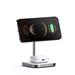 Satechi 2-in-1 Magnetic Wireless Charging Stand - White Aluminium ST-WMCS2M