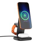 Satechi 3-in-1 Foldable Qi2 Wireless Charging Stand 25W - Space Black ST-Q25F31C-EA