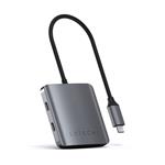 Satechi 4-Port USB-C Hub - Space Grey Aluminum ST-UC4PHM